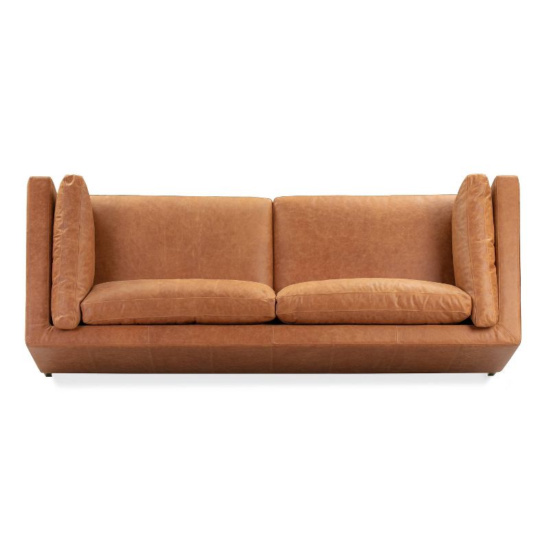 Werther Sofa Cognac Tan - Poly & Bark