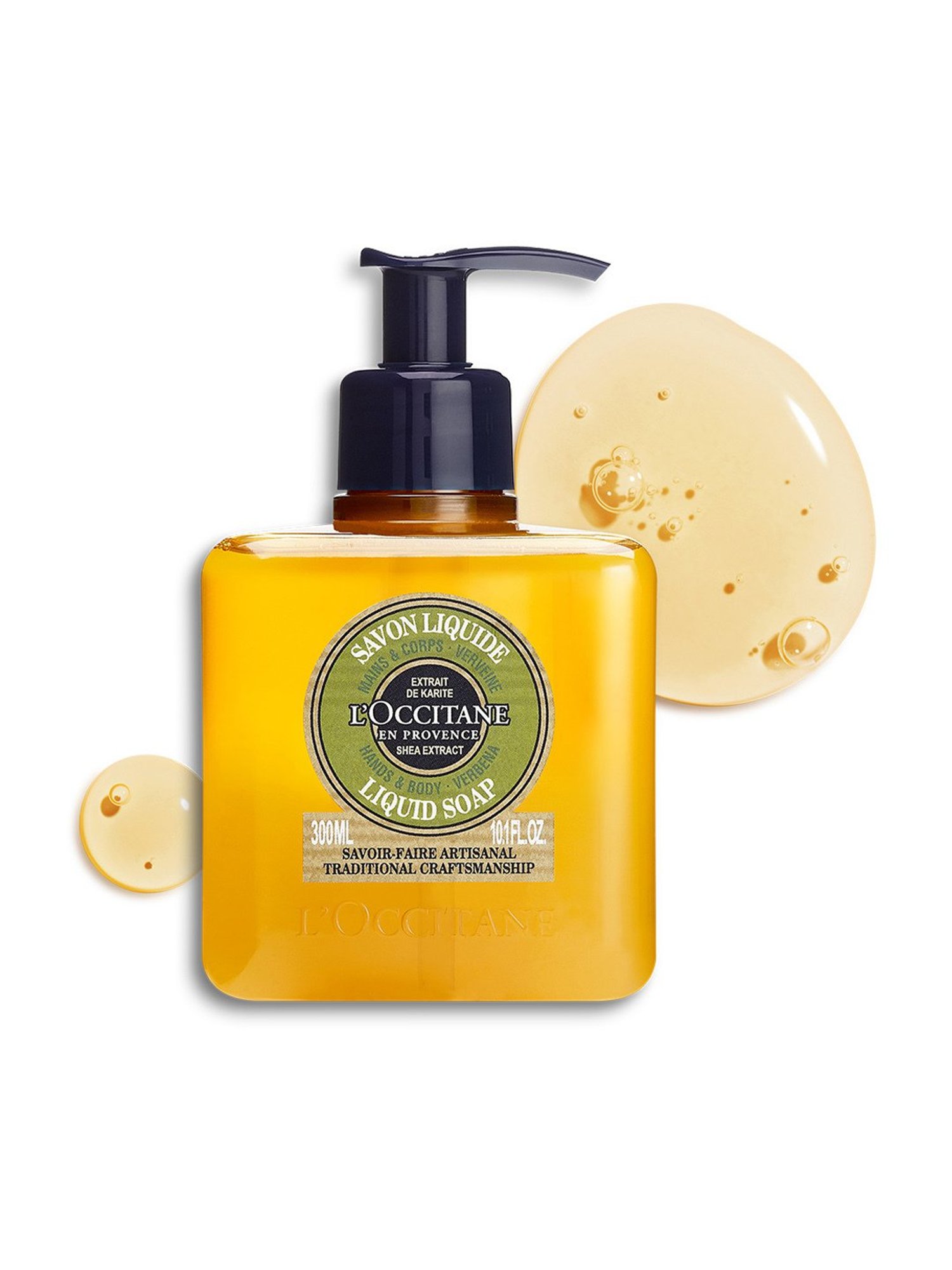 L'Occitane En Provence Shea Extract Hands & Body Verbena Liquid Soap - 300 ml