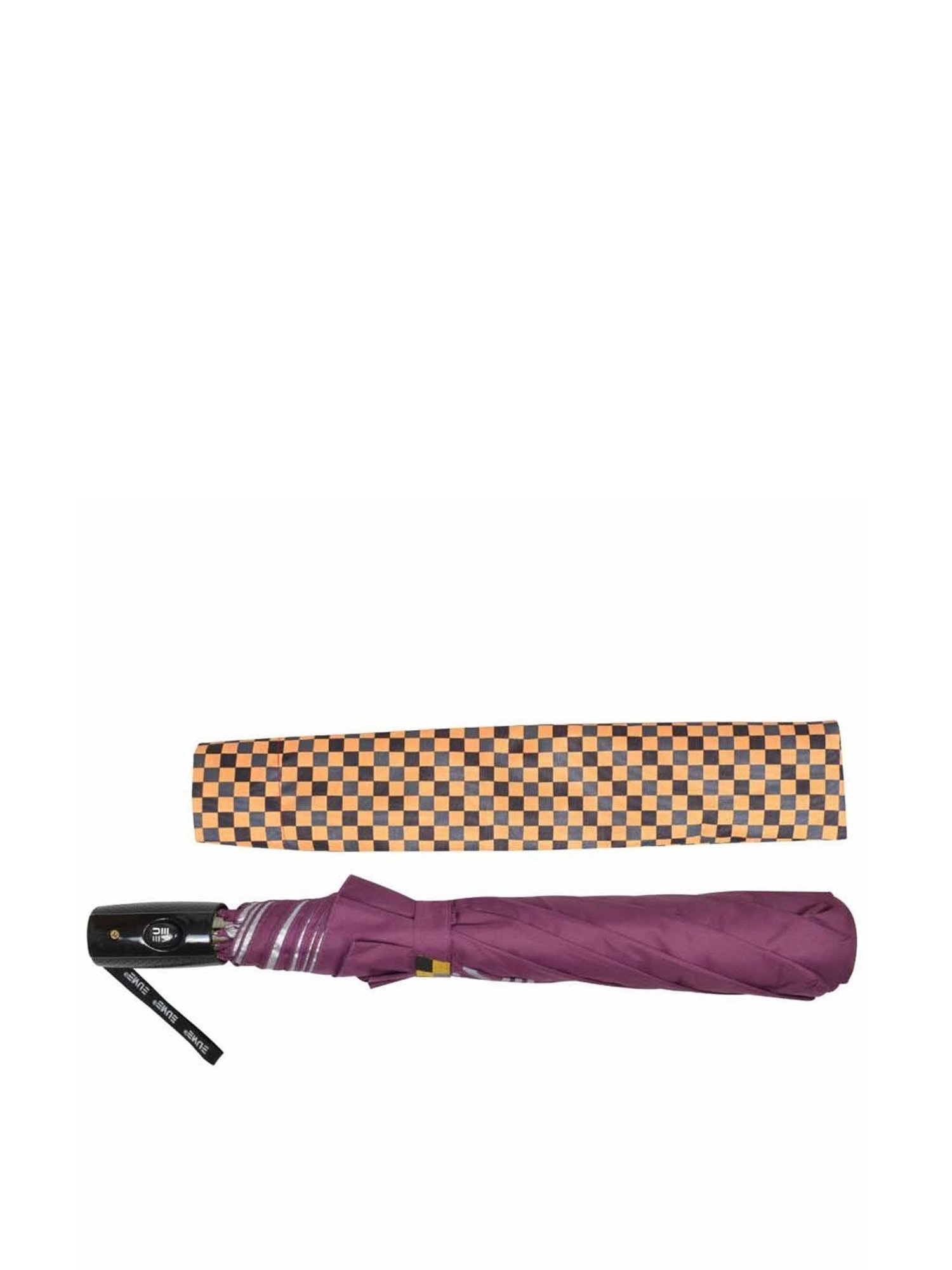 Eume Armor Purple Solid 2 Fold Umbrella - 24.5 inch