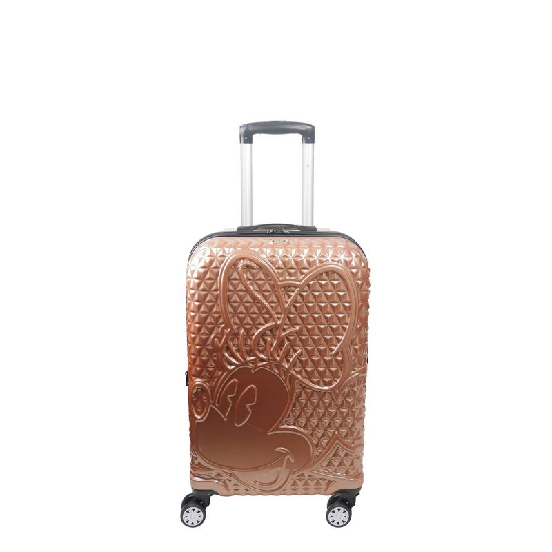 FUL Disney Minnie Mouse 21'' Hardside Suitcase - Rose Gold