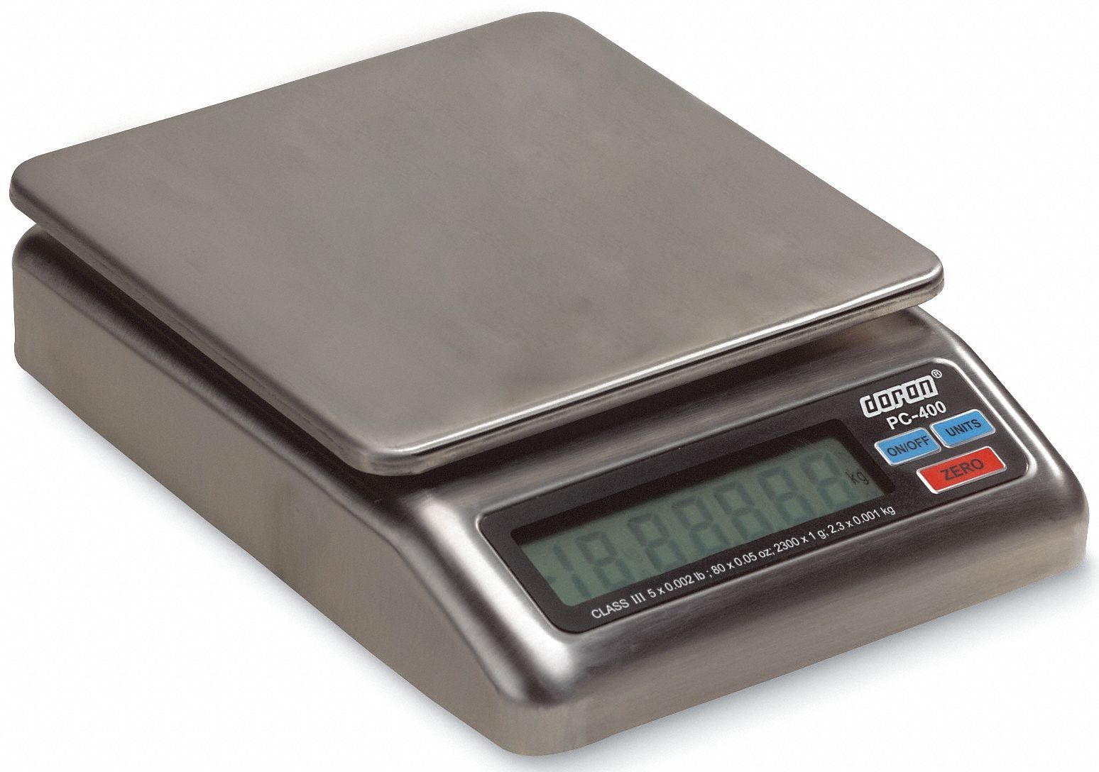 DORAN PC400-02 Digital Compact Bench Scale 1000g/2 lb. Capacity