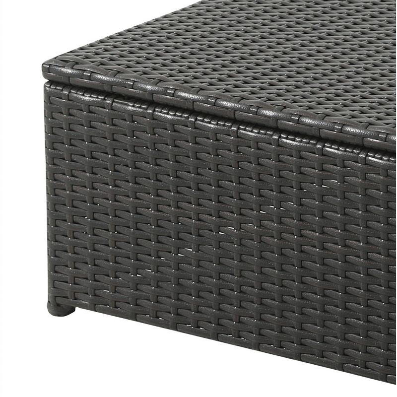 Square Wicker Outdoor Coffee Table - Accent Furniture