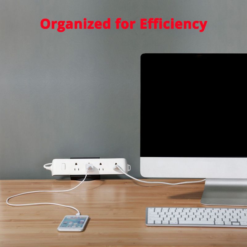 SIIG Clamp Mount for Power Strip - Black