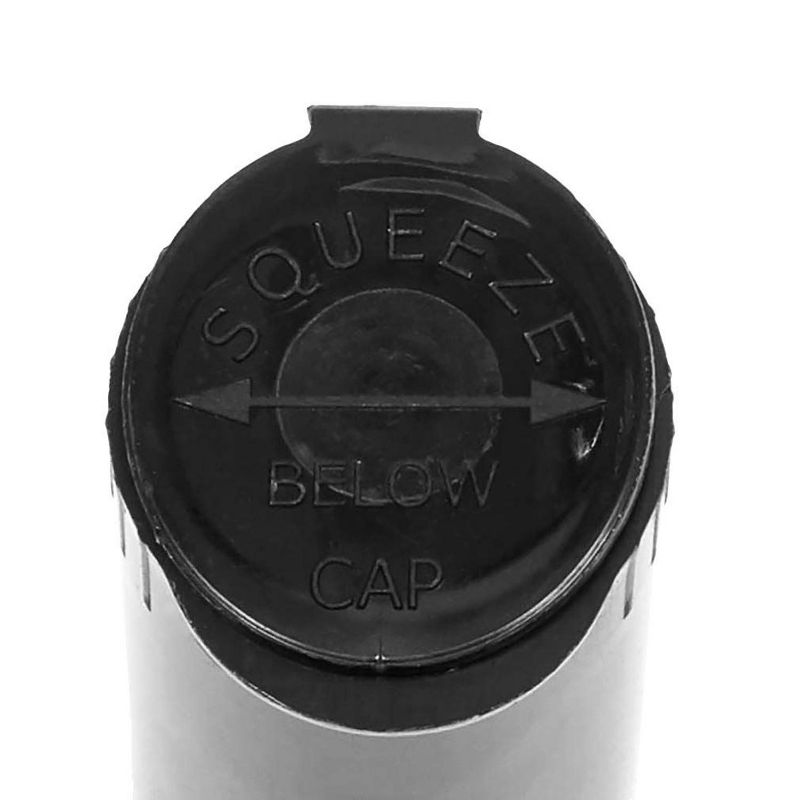 Bright Creations 300 Pack Plastic Odor Sealing Tube with Airtight Container, Green (4.6 x 0.6 in)