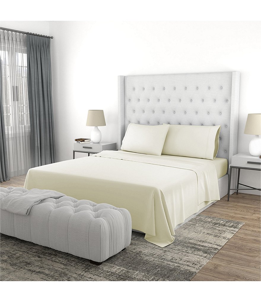 2 Pcs Standard 20"x26" Silk Satin Silky for Hair and Skin Pillowcase Black  - PiccoCasa