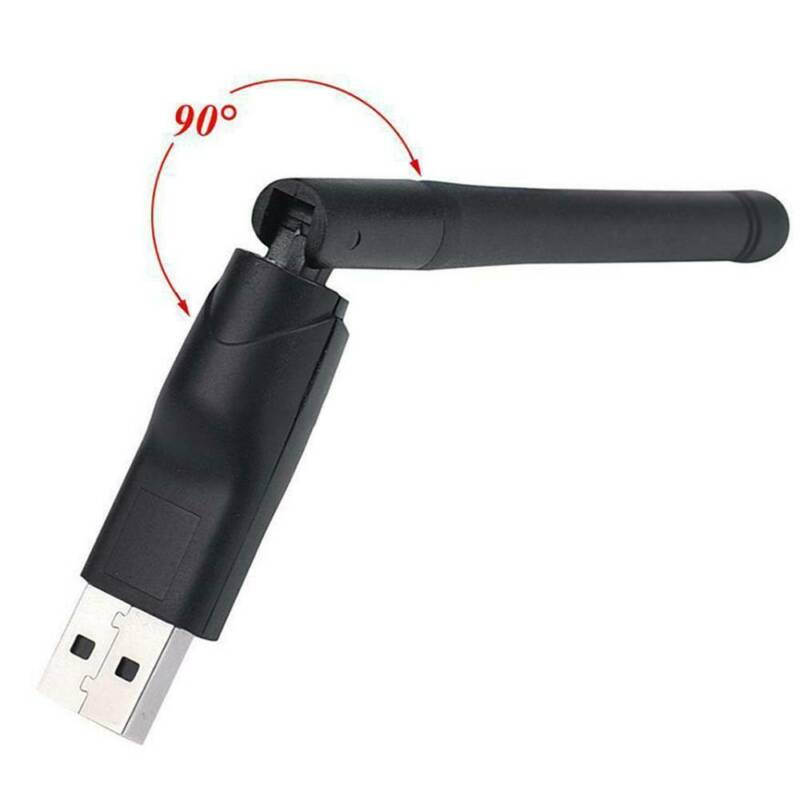 USB Wifi Adapter, 150Mbps PC Dongle Wireless Adapter, 802.11b/g/n, 2dbi Antenna Network Adapter, 2.4G/150Mbps For Windows XP/Vista