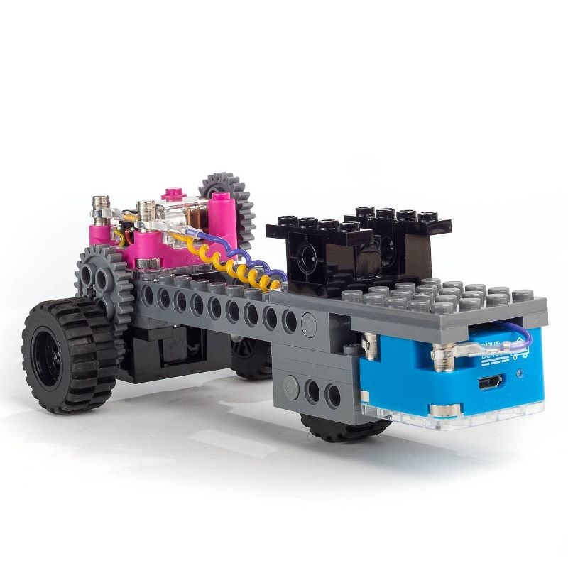 Circuit Cubes Gears GO! Multi-Vehicle Mobility Launch Kit - Engineering STEM Kit for Children and Adults