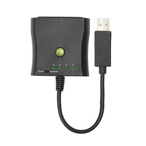 PS2 to Xbox 360 Controller/Wheel/Dance Pad Adapter Converter for Microsoft Xbox 360
