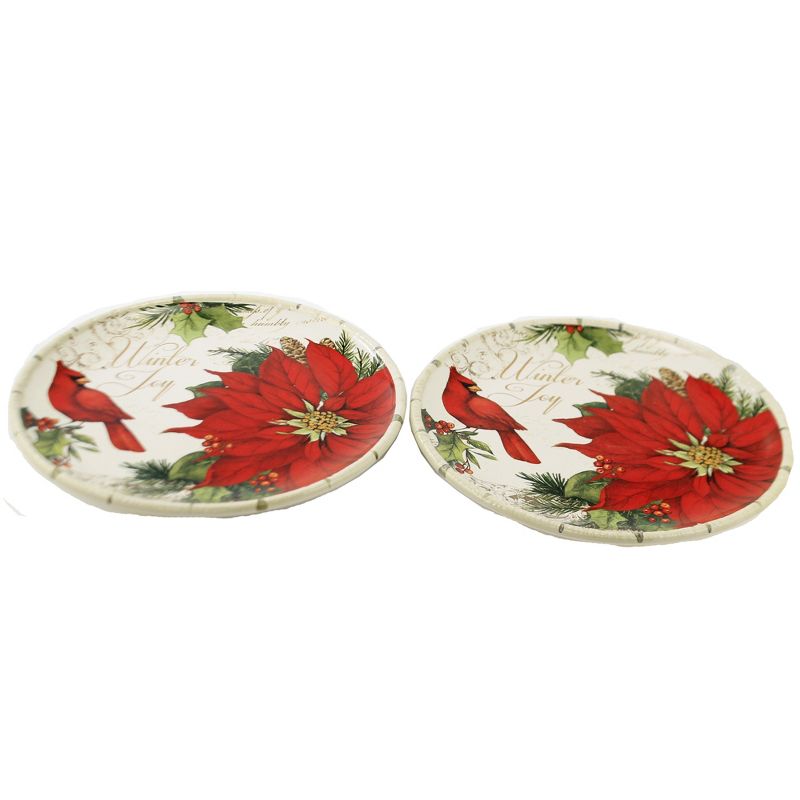 Blue Rose Polish Pottery Garland of Blue Dessert Plate