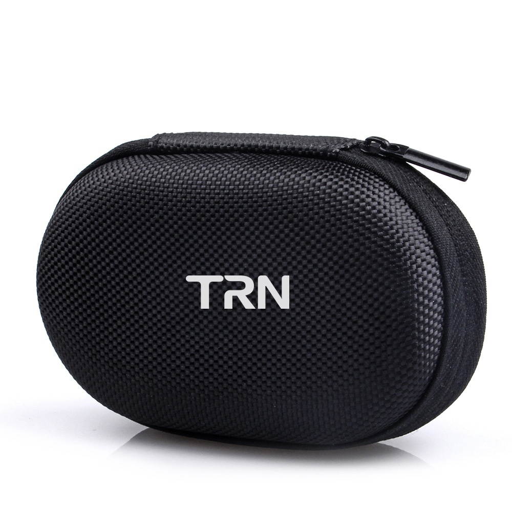 TRN Headphones Storage Box Earphone Protective Hard Case Anti-Shock EVA Travel Carrying Bag for Wired Earphone BT Headset Charging Cable
