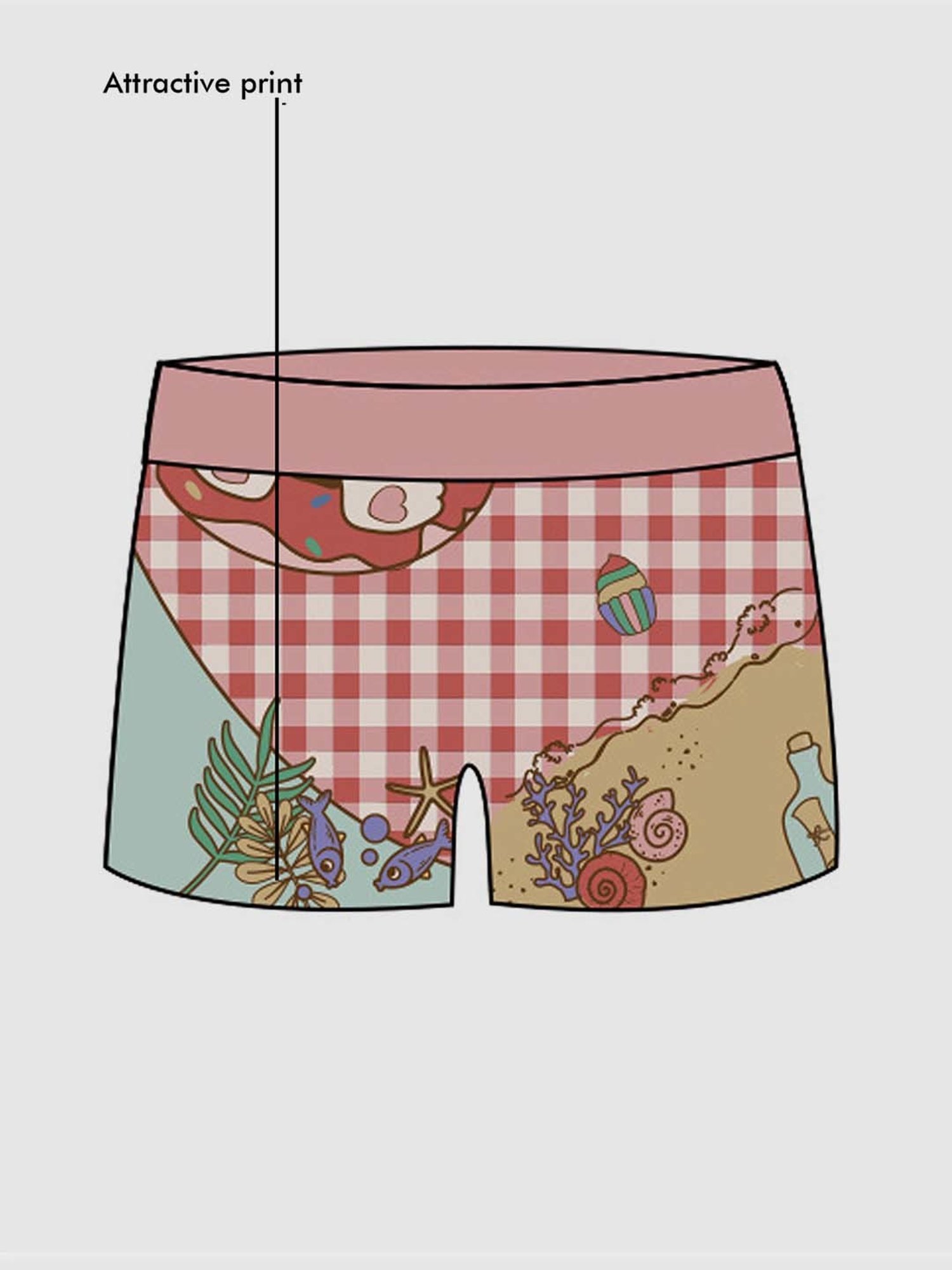 Little Surprise Box Kids Peach & Mint Green Rabbit Printed T-Shirt Set