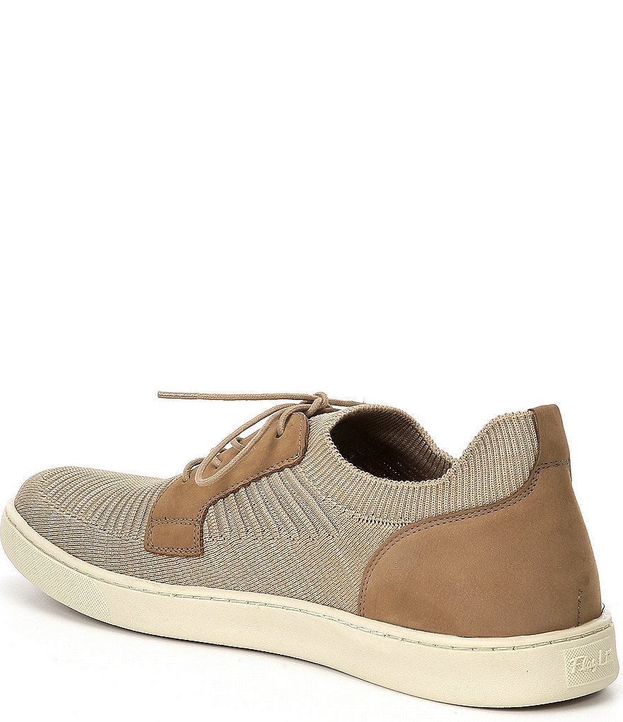 Flag LTD. Men's Boardwalk Plain Toe Lace-Up Knit Sneakers