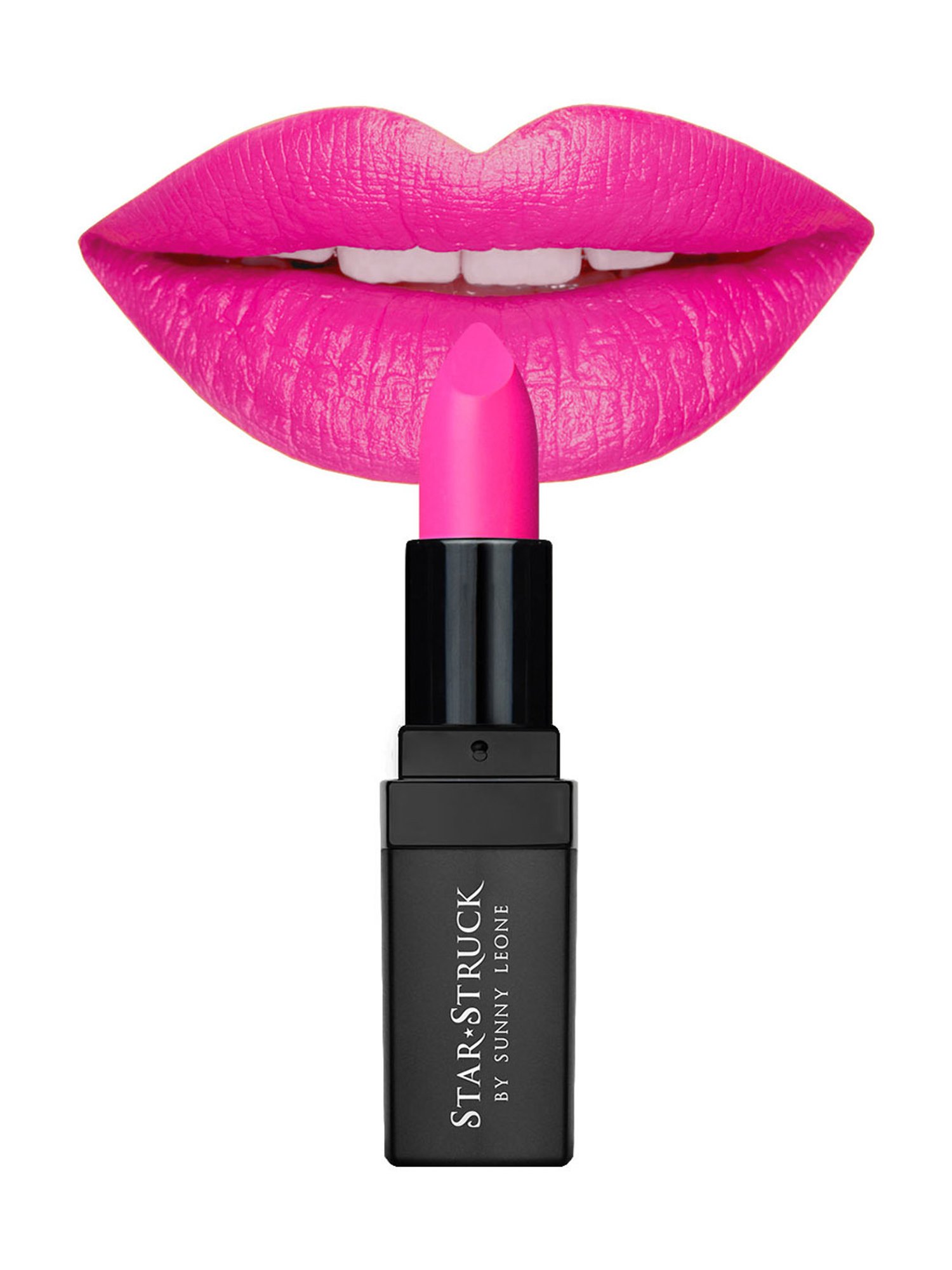 StarStruck By Sunny Leone Foxy Fuchsia Intense Matte Lip Color - 4.2 gm