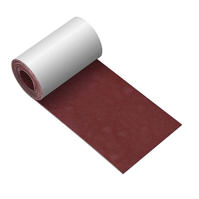 Repair Tape 3X60 inch Patch Adhesive for Sofas Car Seats Handbags JacketsFirst Aid Patch Wine red