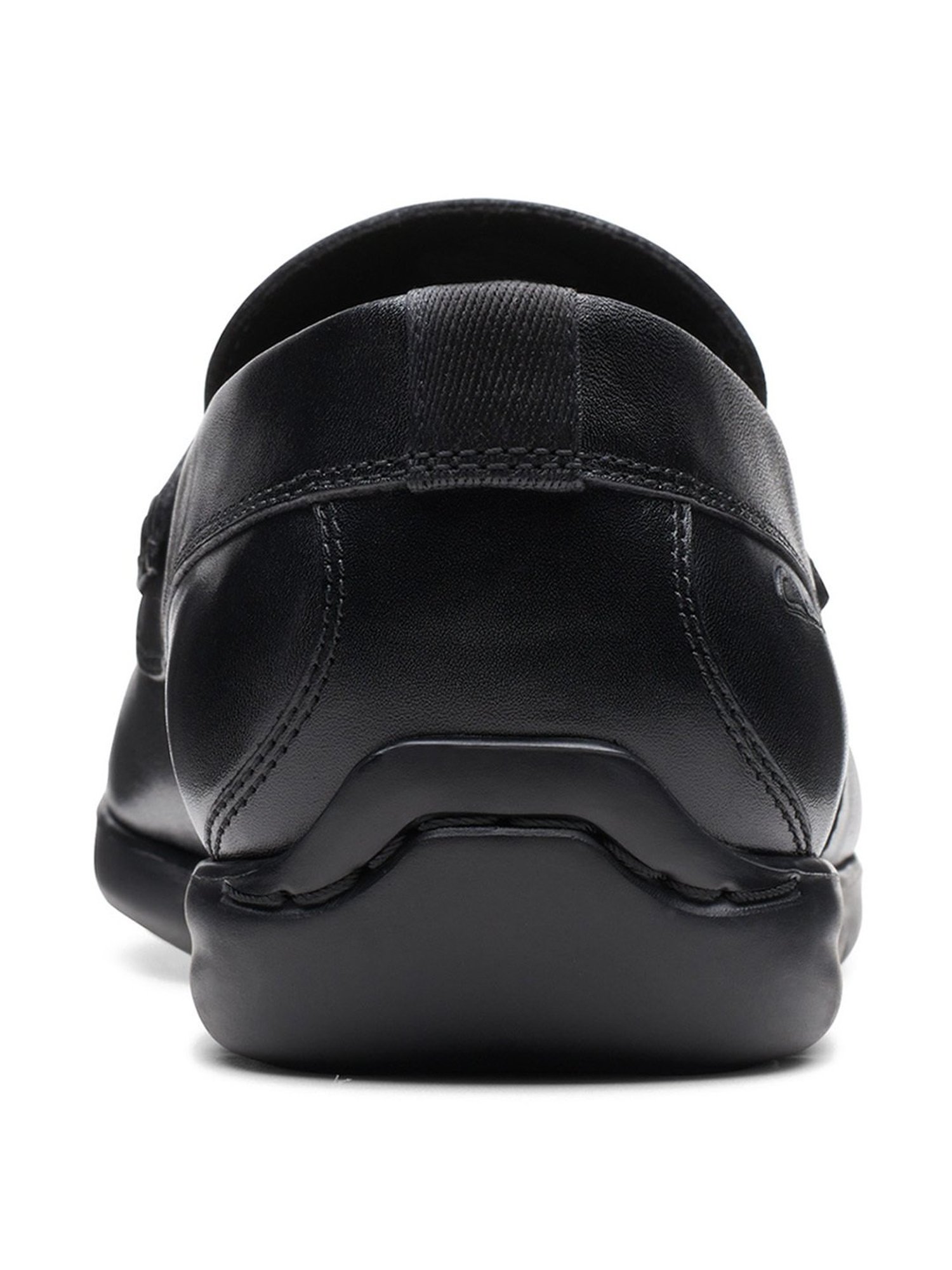 Clarks Men's Karlock Black Loafers