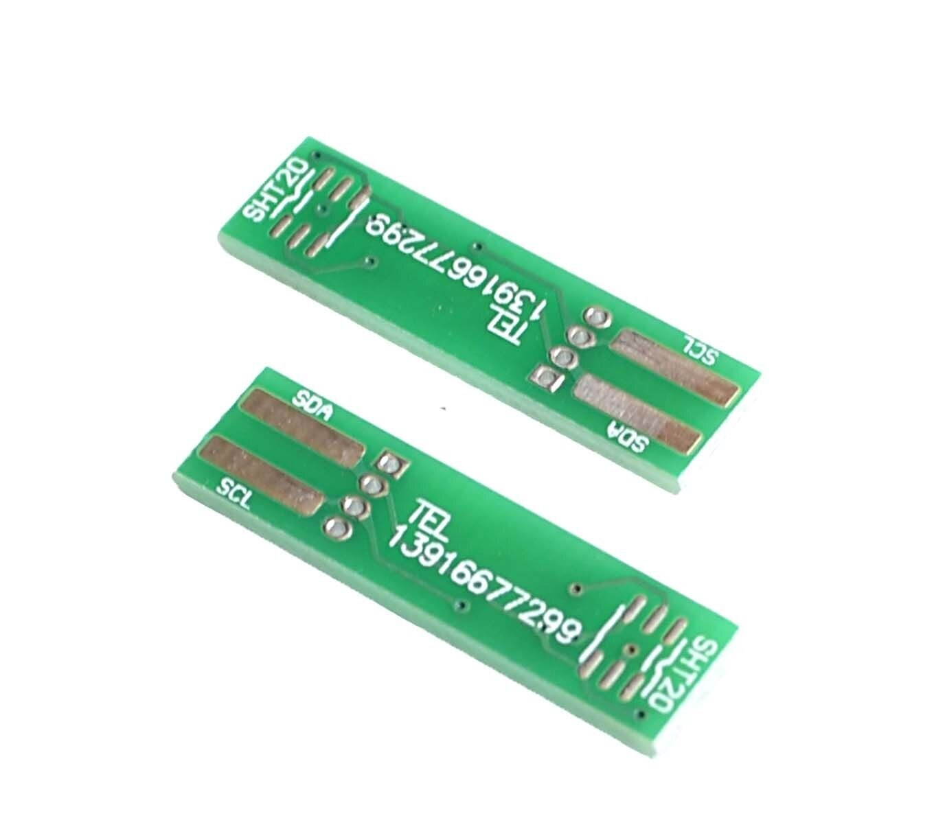 10pcs Temperature and humidity sensor SHT30 SHT31 SHT35 Circuit PCB Pinboard SHT20 SHT21 SHT25 Double-sided circuit switch board