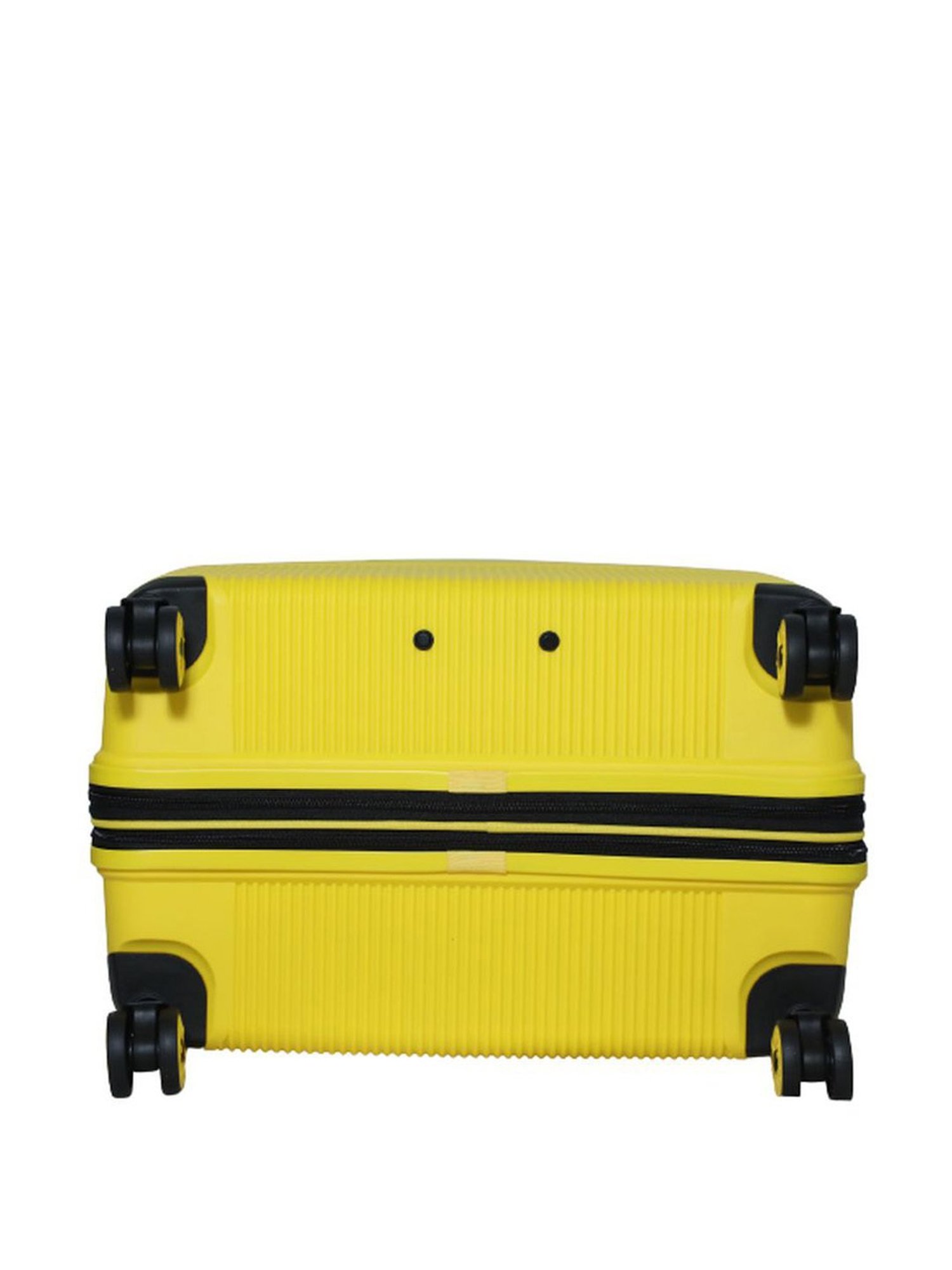 National Geographic Cavern Yellow Textured Hard Cabin Trolley Bag - 22 Cms