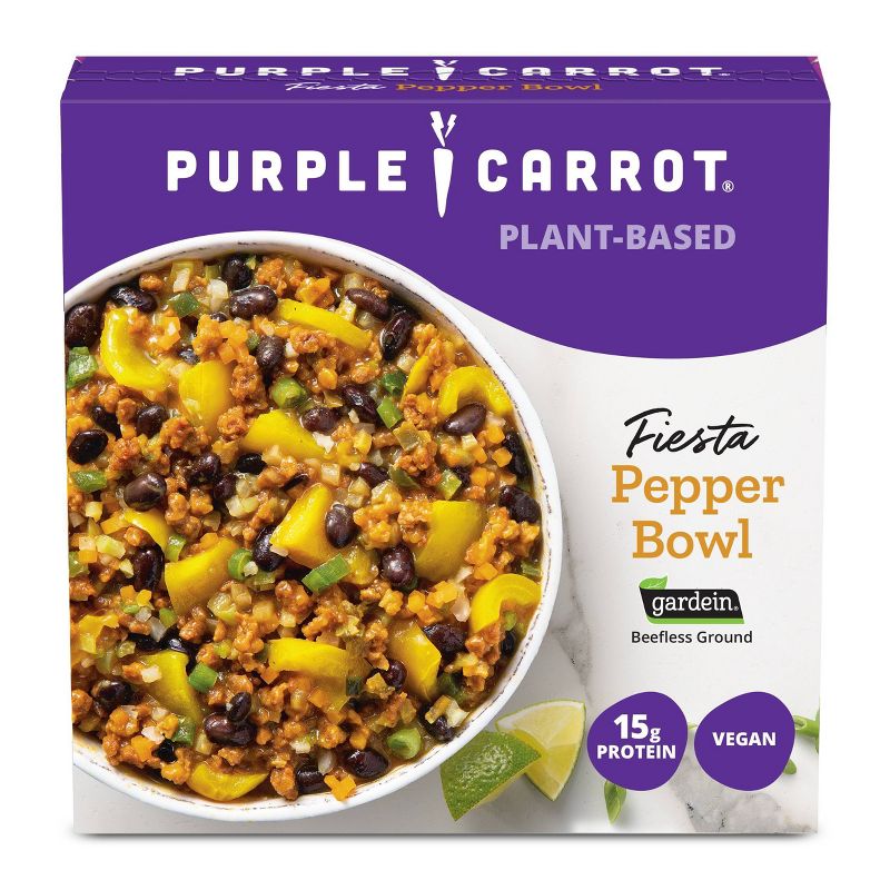 Purple Carrot Frozen Fiesta Pepper Bowl - 10.75oz