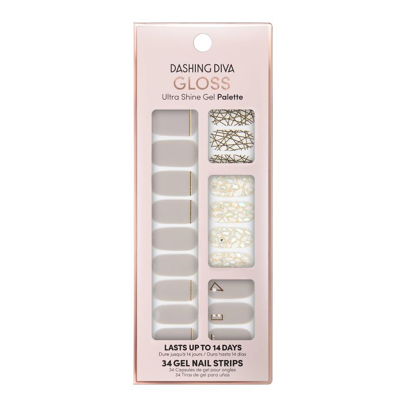Dashing Diva Gloss Ultra Shine Gel Palette Nail Art - All Lined Up