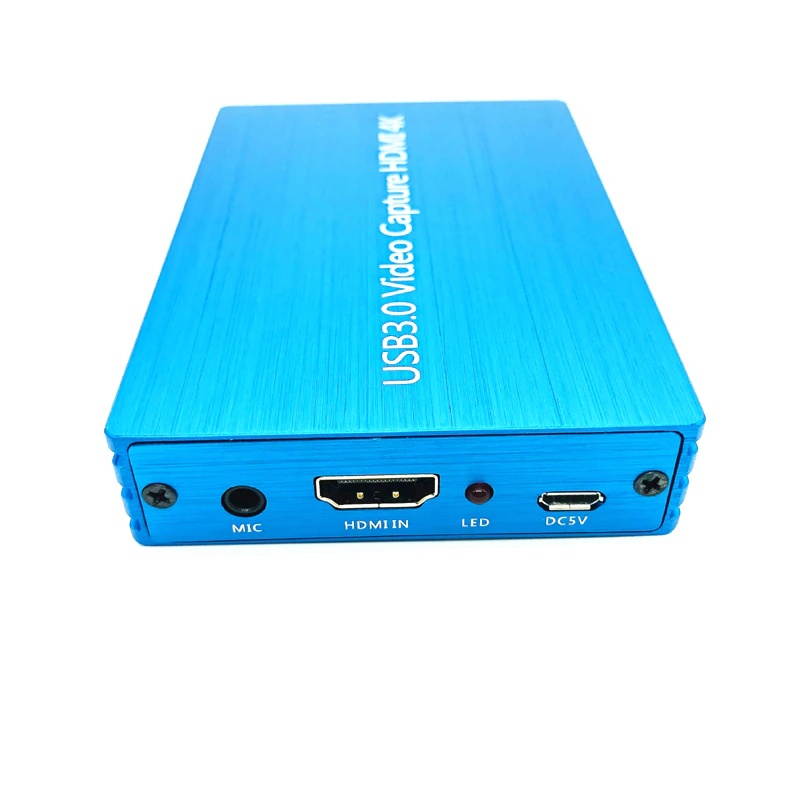 4K HDMI to USB 3.0 Video Capture Card Dongle 1080P 60fps HD Video Recorder Computer Components Hardware HDMI Video Capture Card