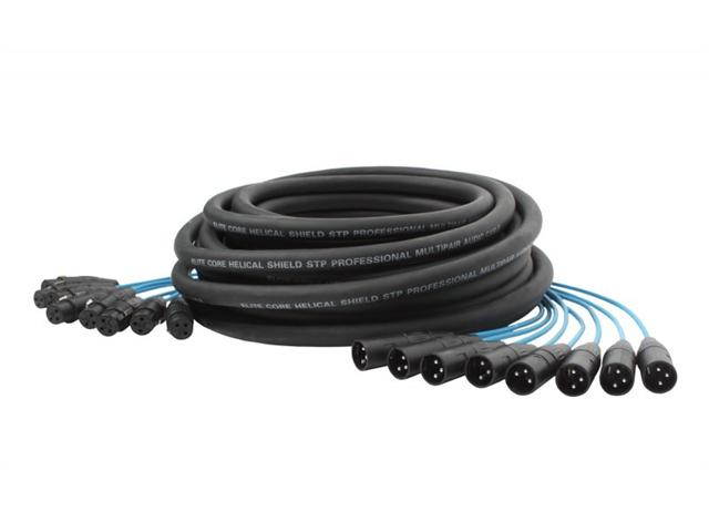 Elite Core PEX850 8 Channel 50' Fan To Fan XLR Extension Snake Cable