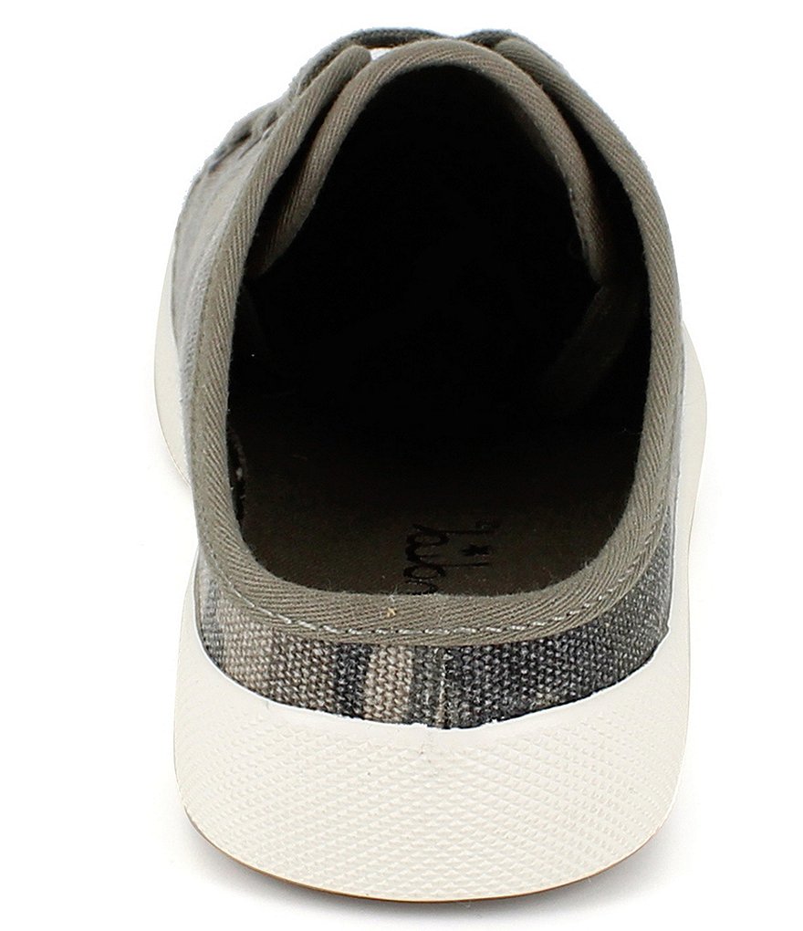 Splendid Arianna Camo Print Canvas Lace-Up Sneaker Mules