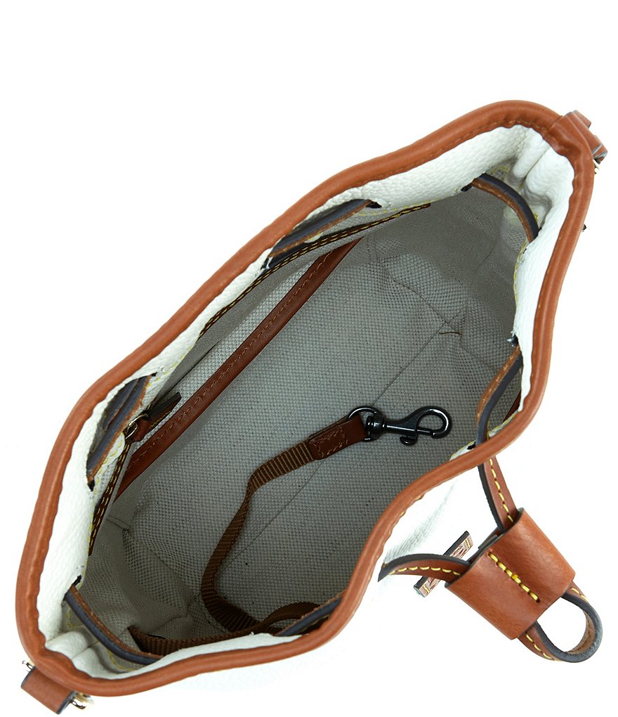 Dooney & Bourke Saffiano Collection Drawstring Bucket Bag