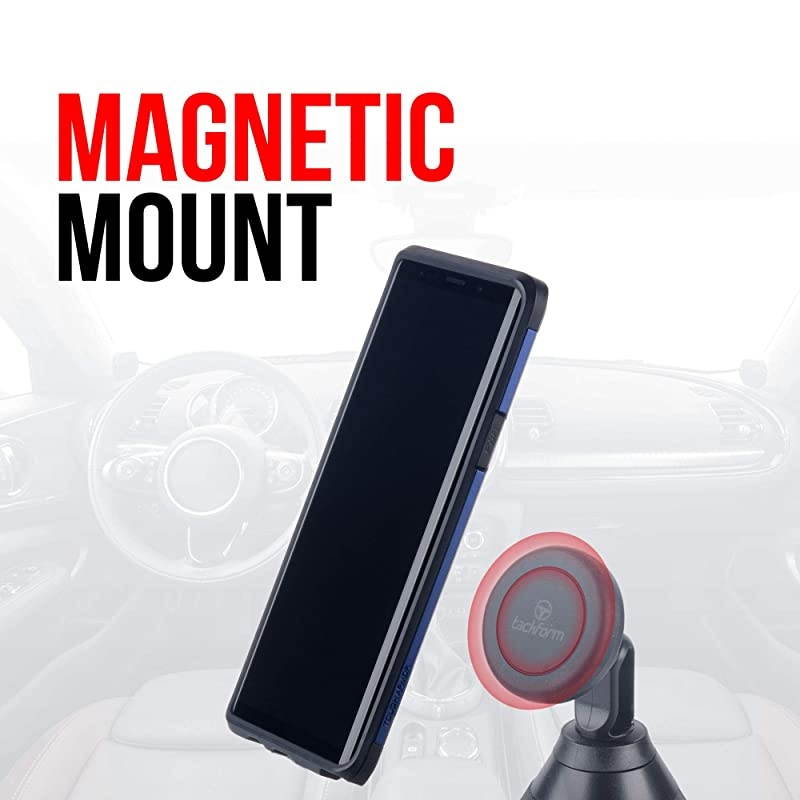Car Phone Holder Magnetic Mount  Cup Holder Magnet Phone Mount Universal Car Phone Mount Fits Any Size Phone iPhone X XS MAX 8 7 7 Plus 6s Plus Galaxy S9 S8 S7 S6 S5 Note 543