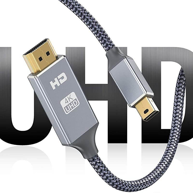 VGA Cable, VGA to VGA Cable 3ft Nylon Braided Reinforced Aluminum Shell 24k Gold-Plated Support 1080P Full HD with 15 pin VGA Port Compatible for Projector,Monitor or Any VGA Devices