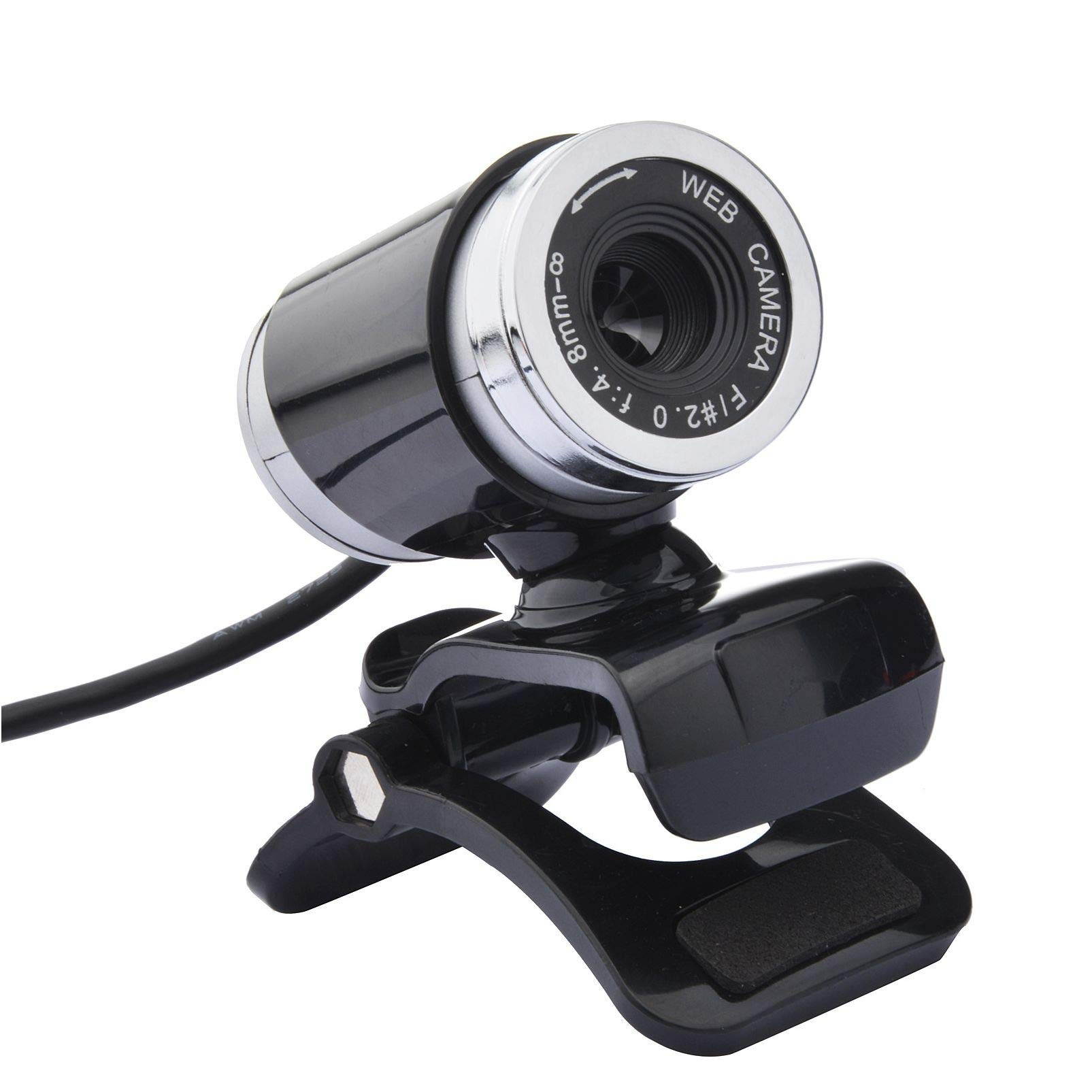 USB Webcam 480P HD with Microphone for PC Computers Laptops