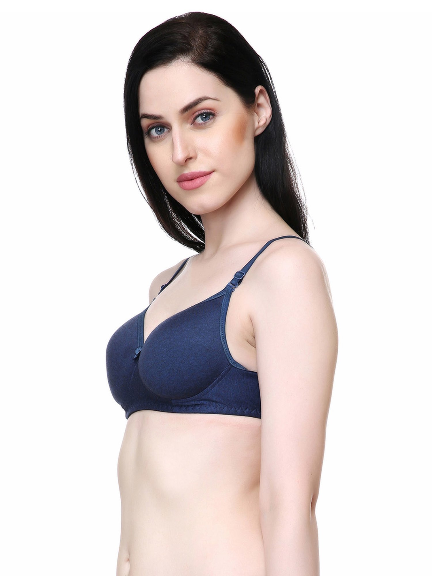 Lady Lyka Indigo Non Wired Padded T-Shirt Bra