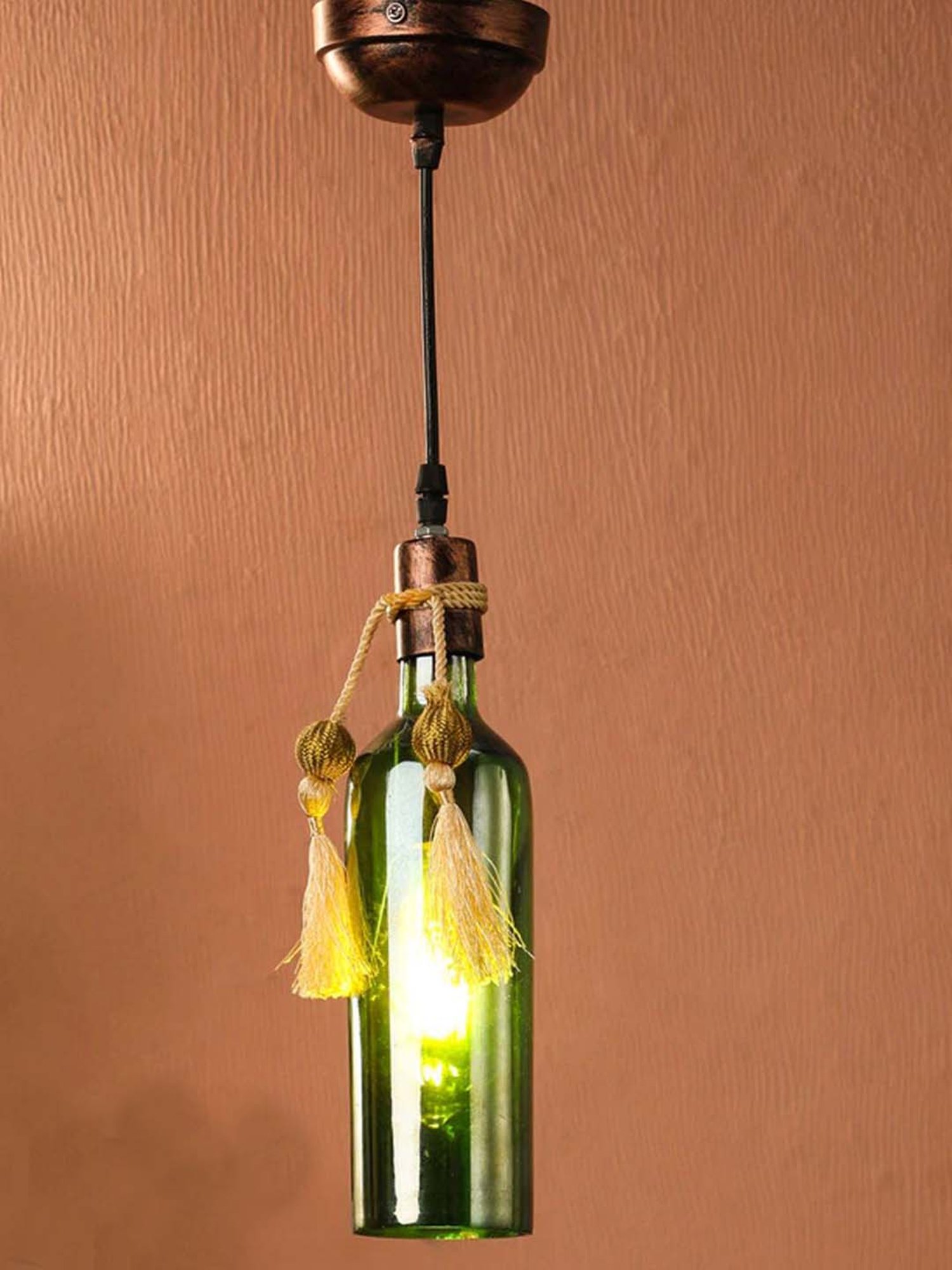 DecorativeRay Green Hanging Light - Set of 1