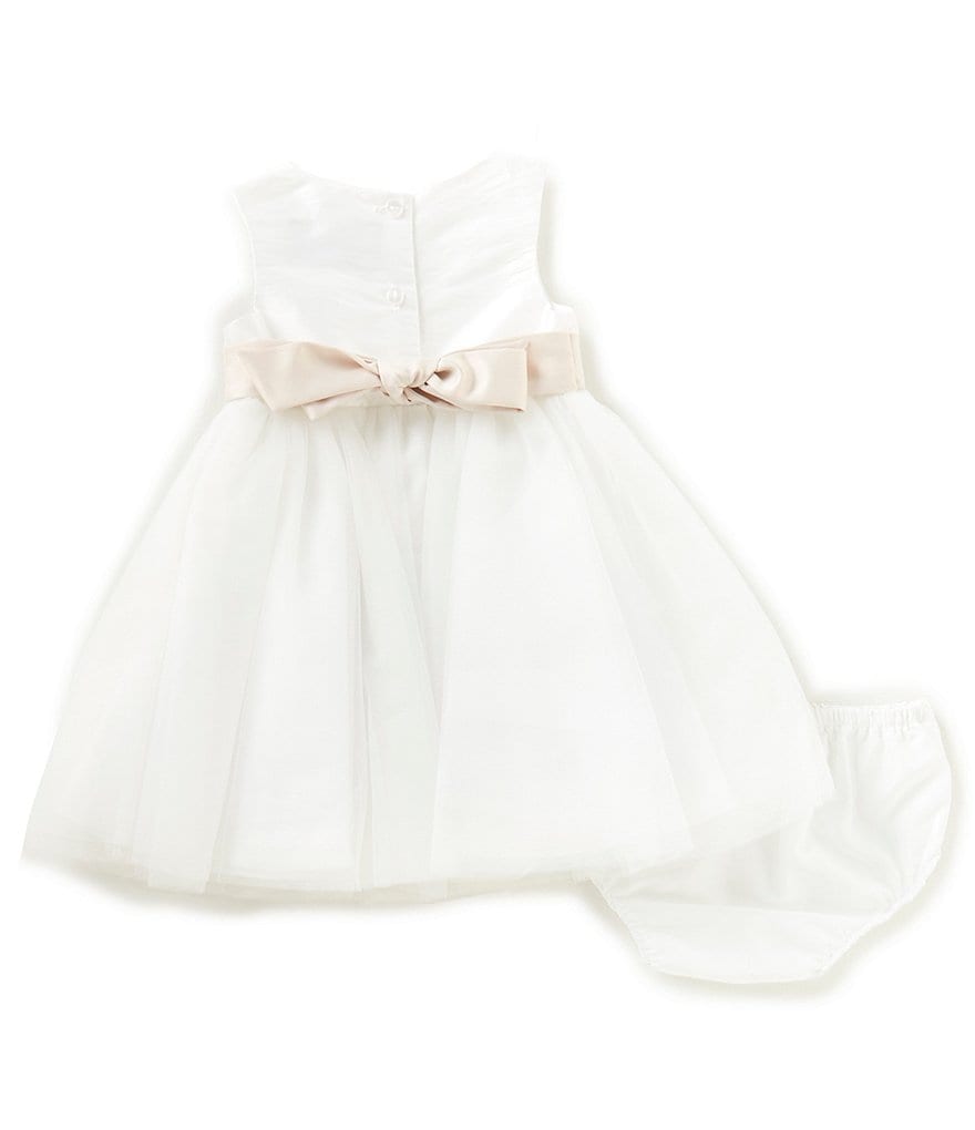 Chantilly Place Baby Girls 12-24 Months Pearl Bodice Tulle Dress