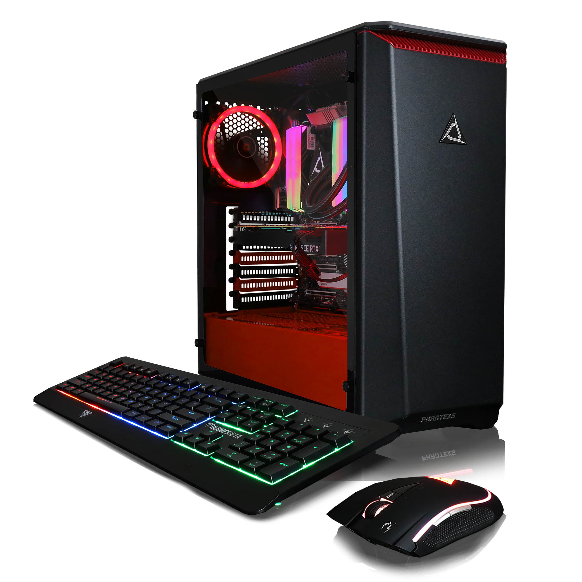 CLX SET Gaming Desktop, Intel Core i9 10900X 3.70GHz 10-Core, 32GB DDR4, GeForce RTX 2080 Ti 11GB, 960 GB SSD, 3 TB HDD, WiFi, Windows 10 Home
