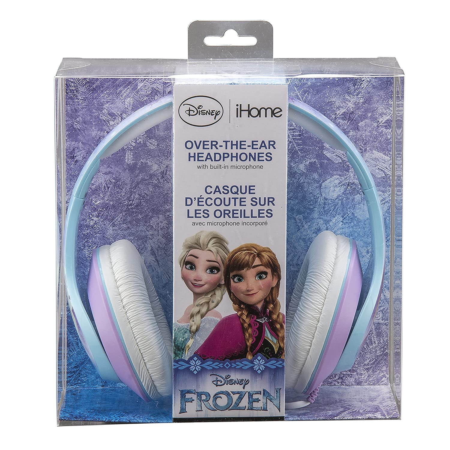 Frozen Over The Ear Headphones with in-Line Mic