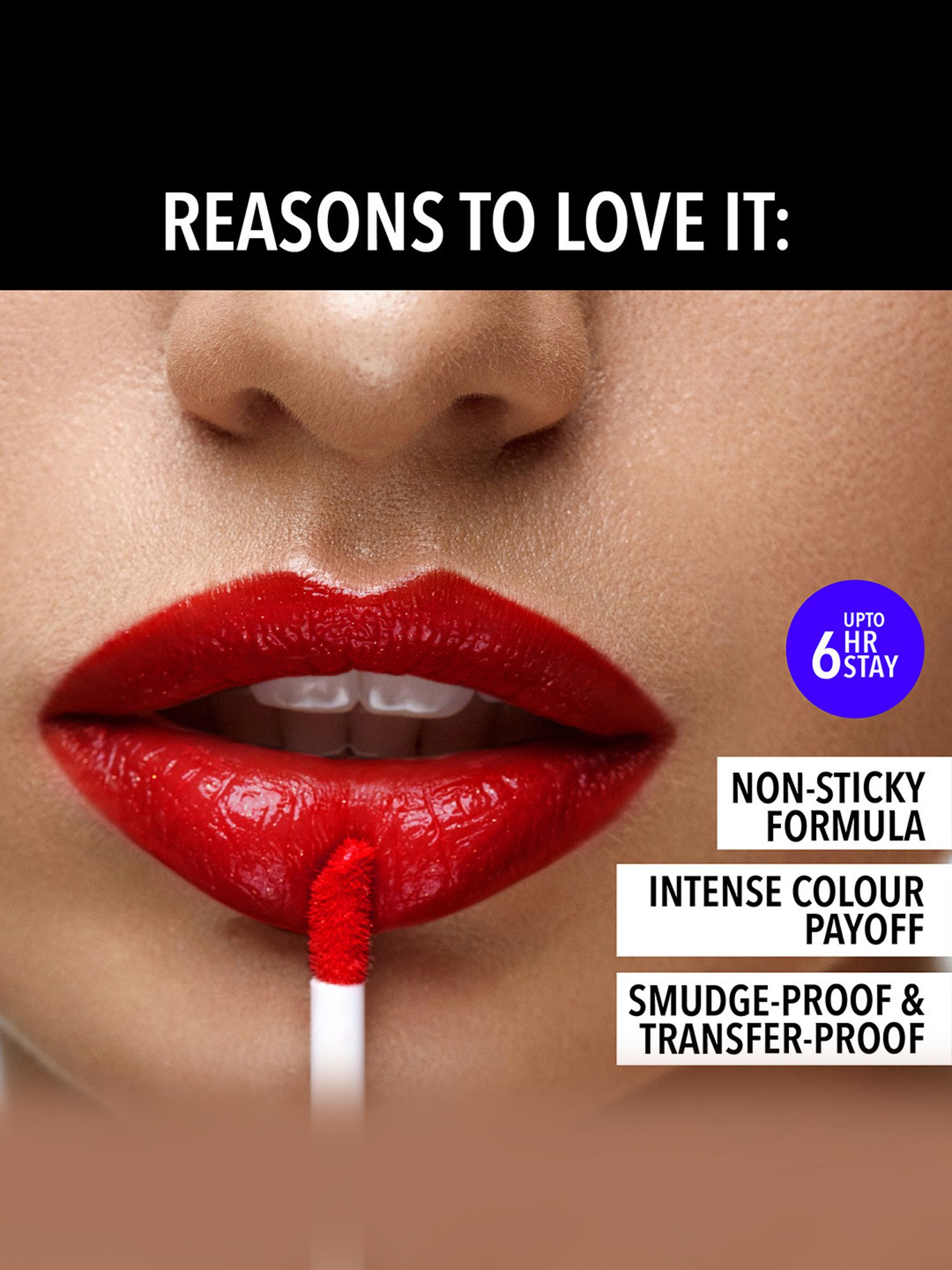 Blue Heaven Hyper Stay Weightless Liquid Matte Lip Colour Peach Touch 28 - 6 ml