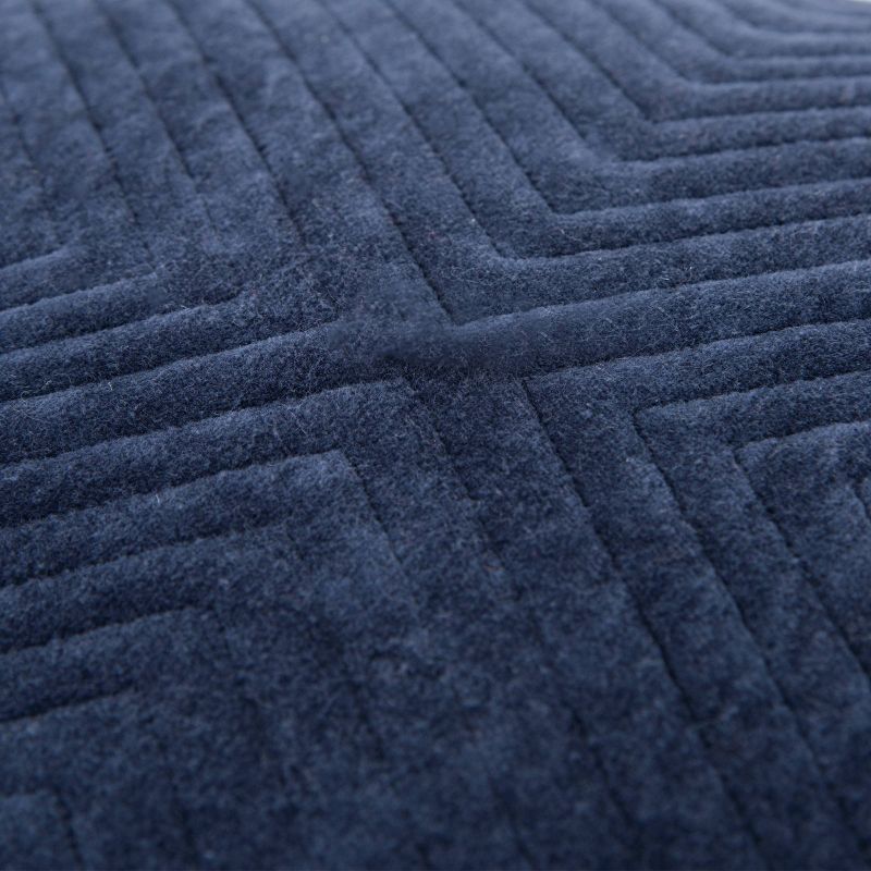 2pk Mina Victory Life Styles Solid Velvet Pillow Covers Brown - Nourison