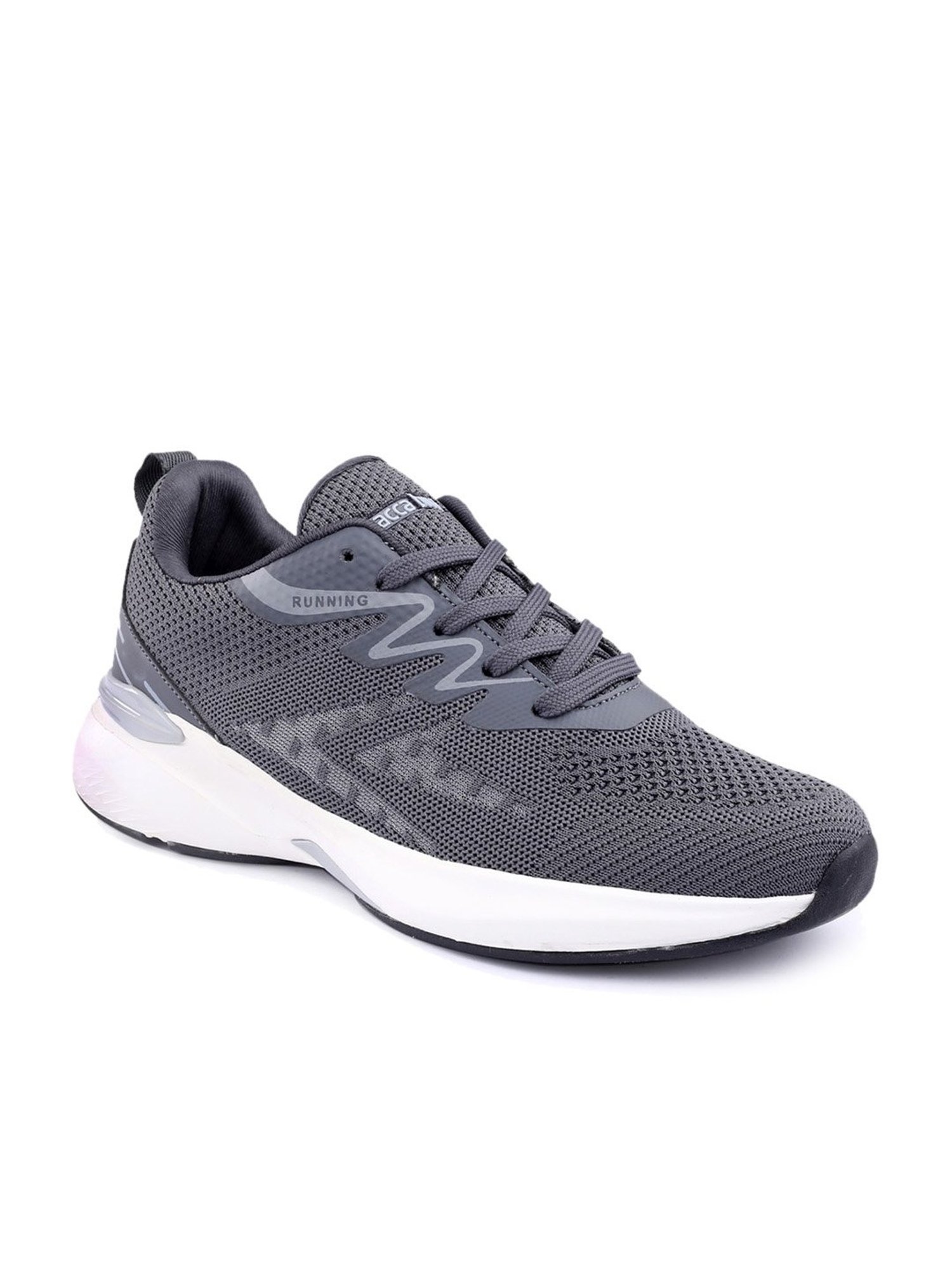 Bacca Bucci Men's MARATHON Grey Running Shoes