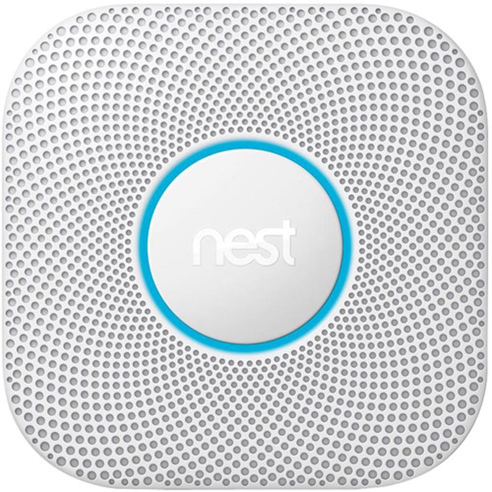 Nest Protect Wired Smoke/Carbon Monoxide Alarm (2nd Gen) + Nest Learning Thermostat
