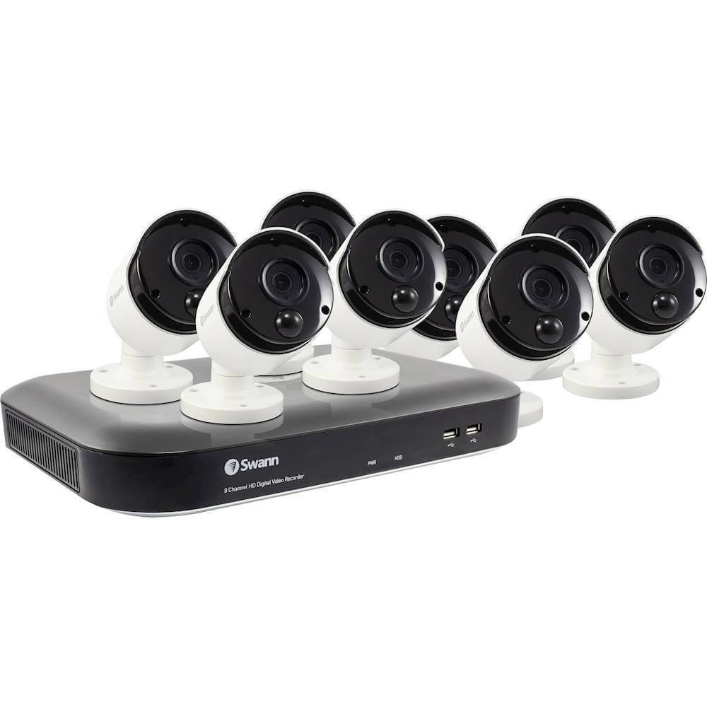 8 Camera 8 Channel 4K Ultra HD DVR Security System