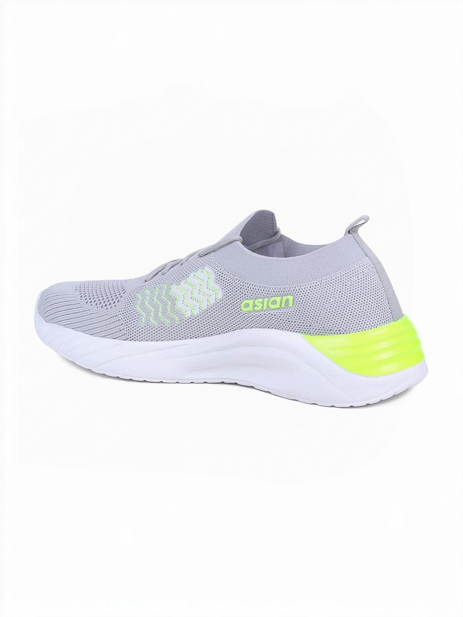 Asian Men's Grey Running Shoes