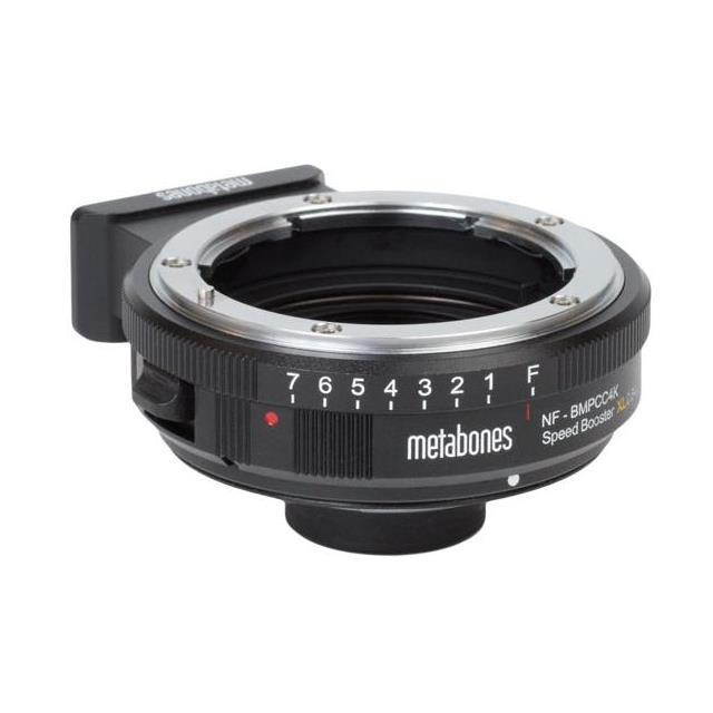 Metabones Speed Booster XL 0.64x Adapter for Nikon G Lens to BMPCC 4K Camera