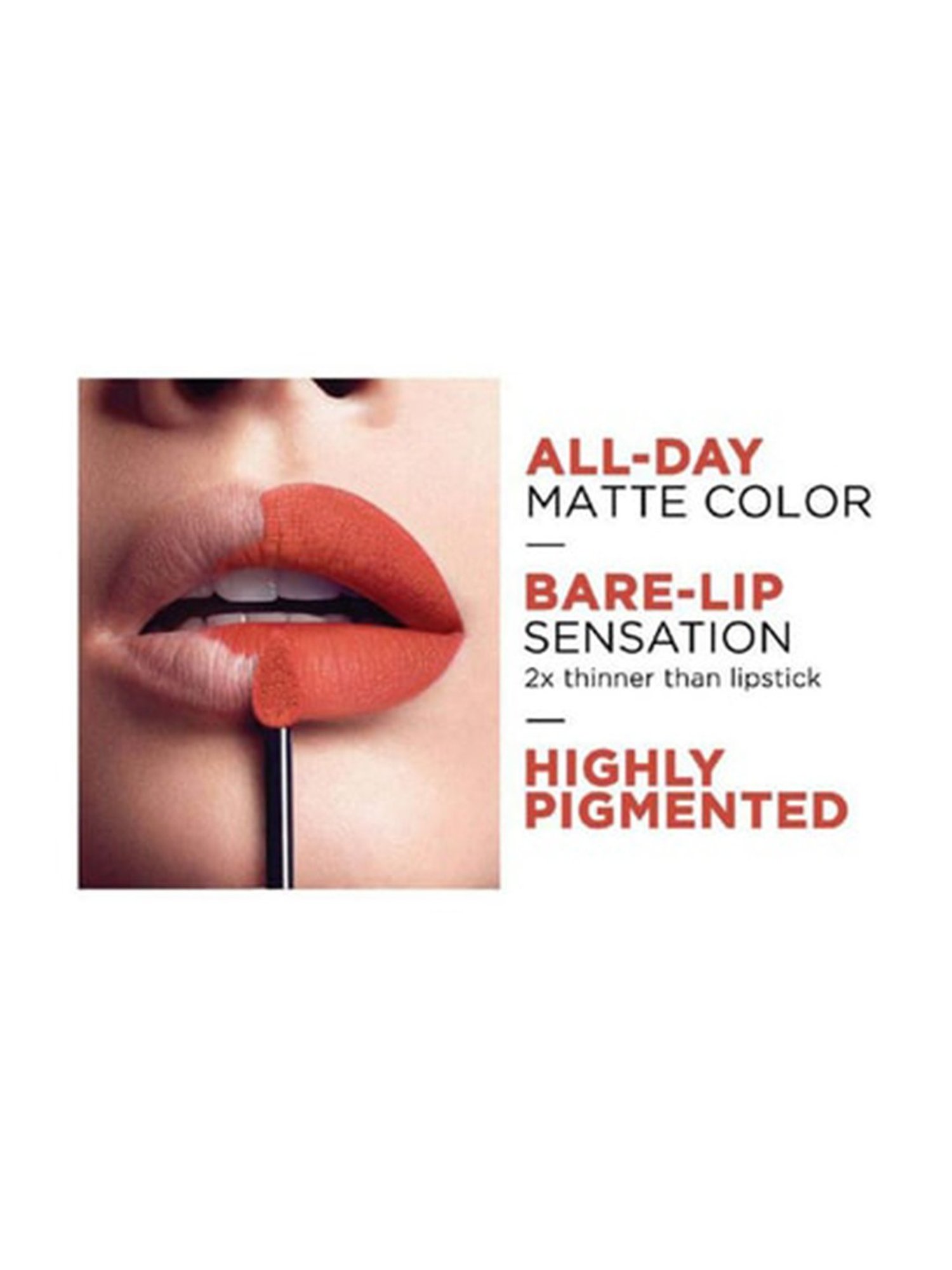 L'Oreal Paris Rouge Signature Matte Liquid Lipstick - 147 I Believe,7ml