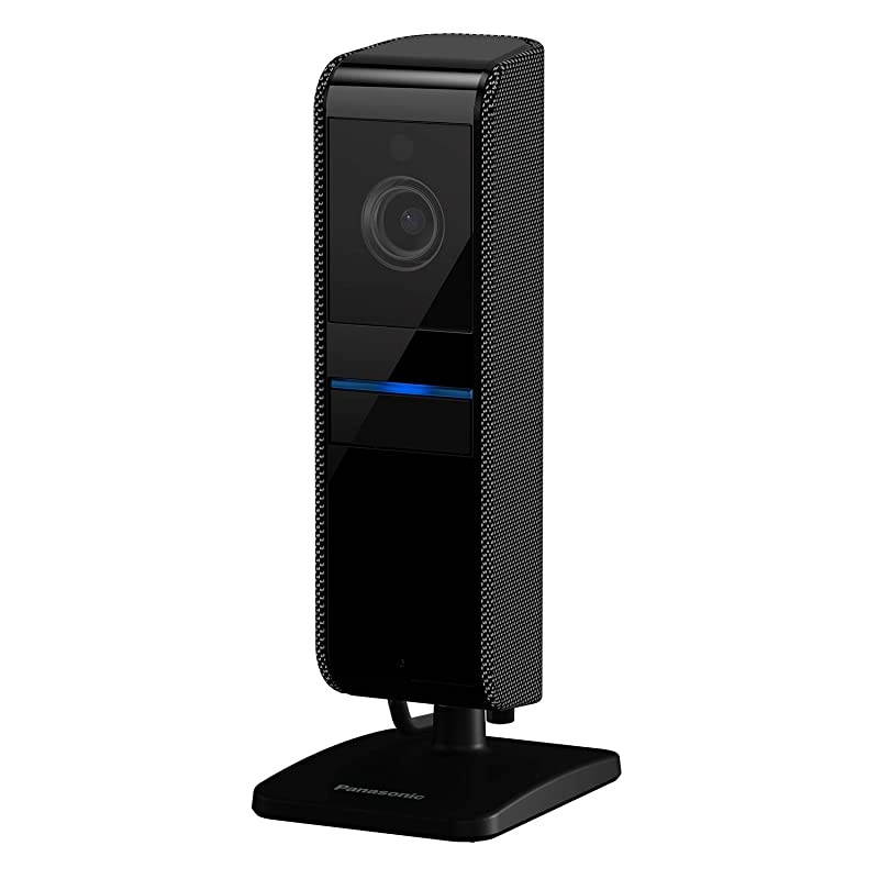 Homehawk Shelf Indoor Smart and Compact Home Monitoring Camera with Wide Angle, 1080P HD Video, No Monthly Fee with Local SD Storage, Night Vision, 2 Way Talk (KX-HNC810G) Gray