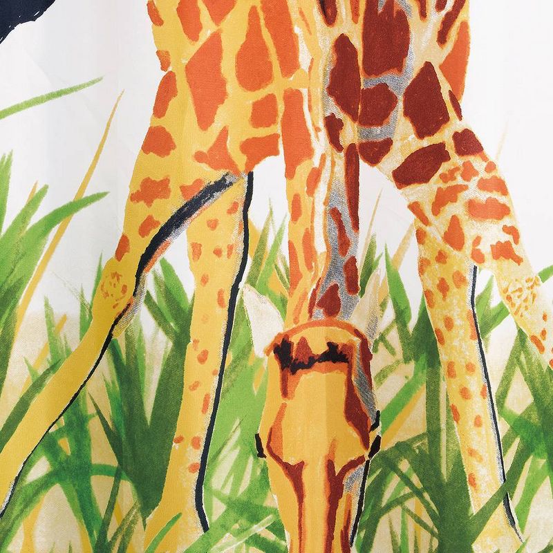 Hungry Giraffe Shower Curtain - Allure Home Creation