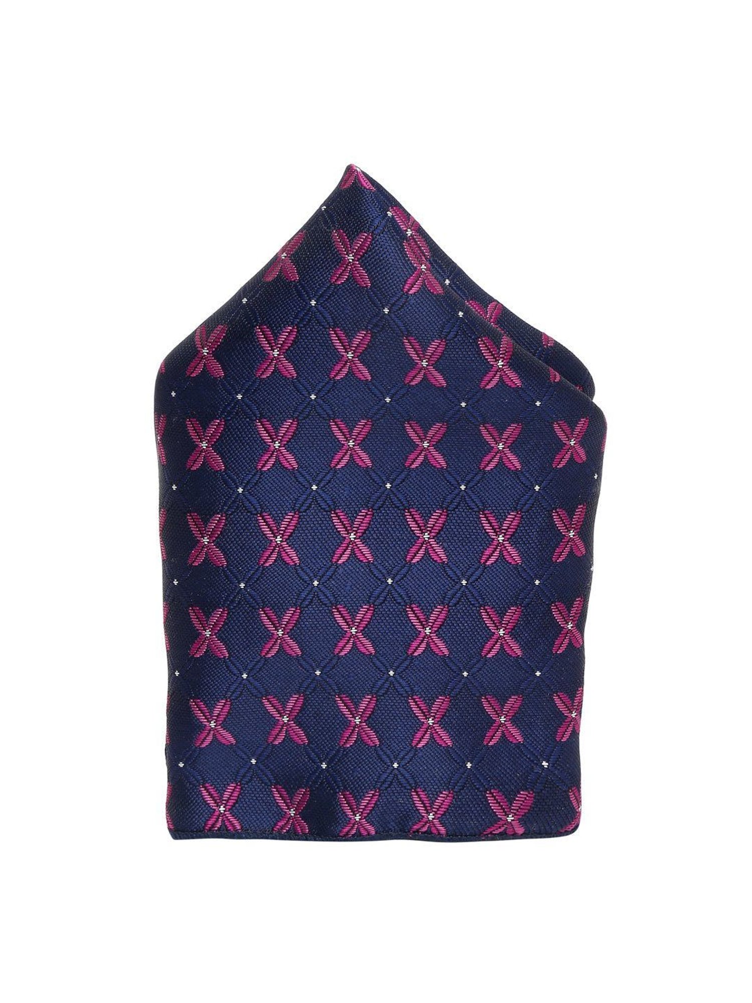 Louis Stitch Blue Embroidered Necktie Gift Set - Set of 5