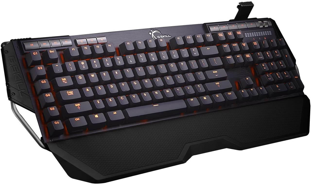 G.SKILL RIPJAWS KM780 MX Mechanical Gaming Keyboard - Cherry MX Brown with Gaming Keycaps