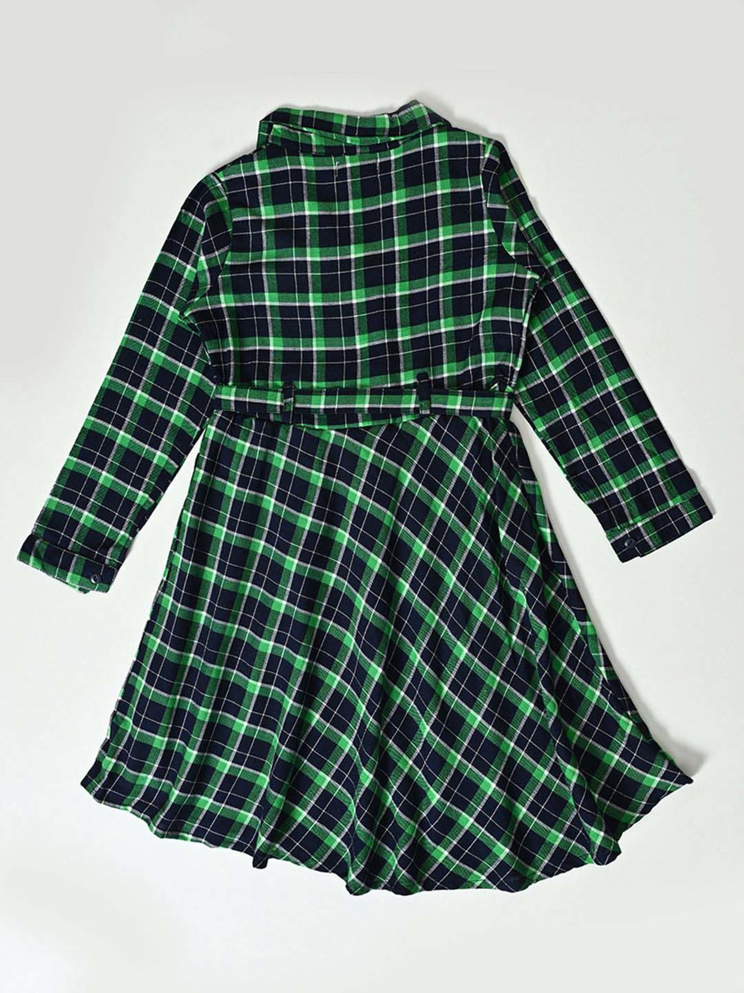 Bella Moda Kids Multicolor Cotton Printed Full Sleeves Dress