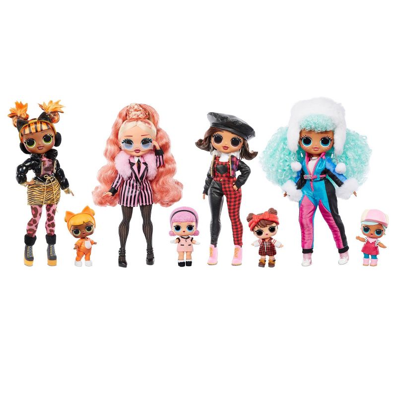 L.O.L. Surprise! O.M.G. Winter Chill Missy Meow Fashion Doll & Baby Cat Doll with 25 Surprises
