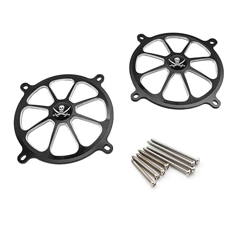 Audio Fairing Mount Speaker Grill Cover for Harley Davidson Touring Street Glide FL Trike 19962013 Pirate